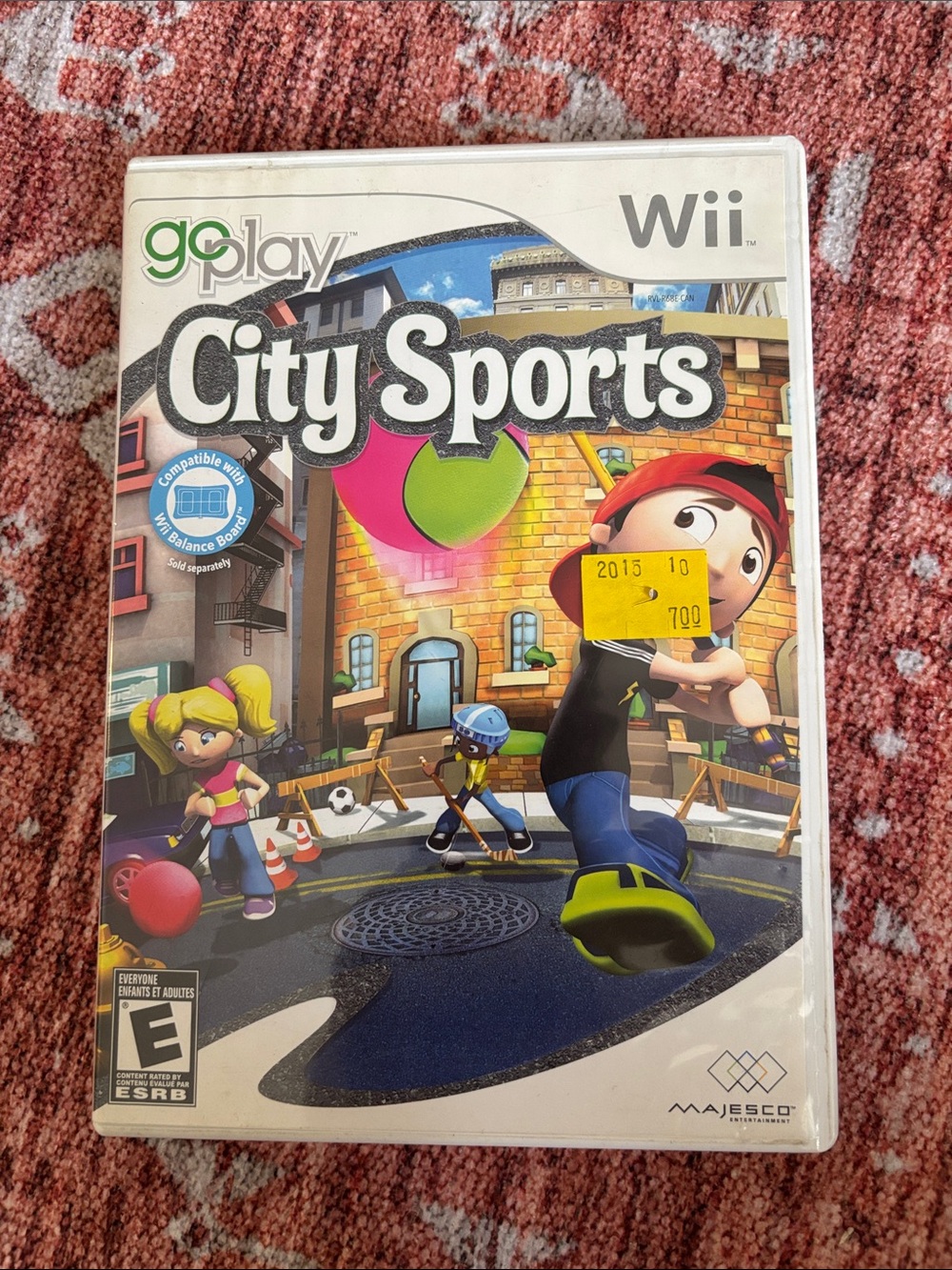 Nintendo Wii City Sports - Green, Pink, Blue, Red